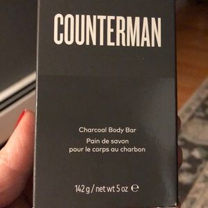 Counterman Charcoal Body Bar and moisturizer